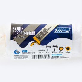 Валик поролоновий під ручку FOAM ROLLER 6х15х100х50 мм