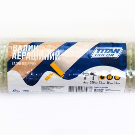 Валик аераційний під ручку 6 мм, голка Ø 72 мм AERATION ROLLER 6х72х200 мм