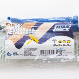 Валик аераційний під ручку 6 мм, голка Ø 72 мм AERATION ROLLER 6х72х400 мм