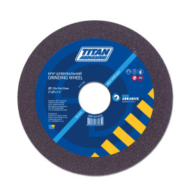 Круг шліфувальний ТМ «TITAN ABRASIVE» 150×16×32 мм, 14А, F60, СТ1, 35 м/с